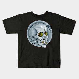 Skull Coin Hobo Nickel Kids T-Shirt